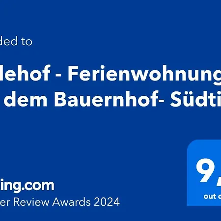 Stillehof - Ferienwohnungen Auf Dem Bauernhof- Suedtirol Bressanone Exterior photo